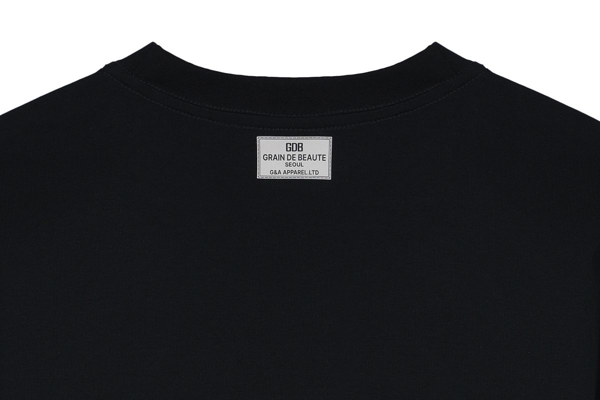 그랭드보떼(GRAIN DE BEAUTE) NEO T-SHIRT 01 [BLACK]