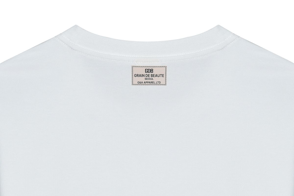 그랭드보떼(GRAIN DE BEAUTE) NEO T-SHIRT 01 [WHITE]