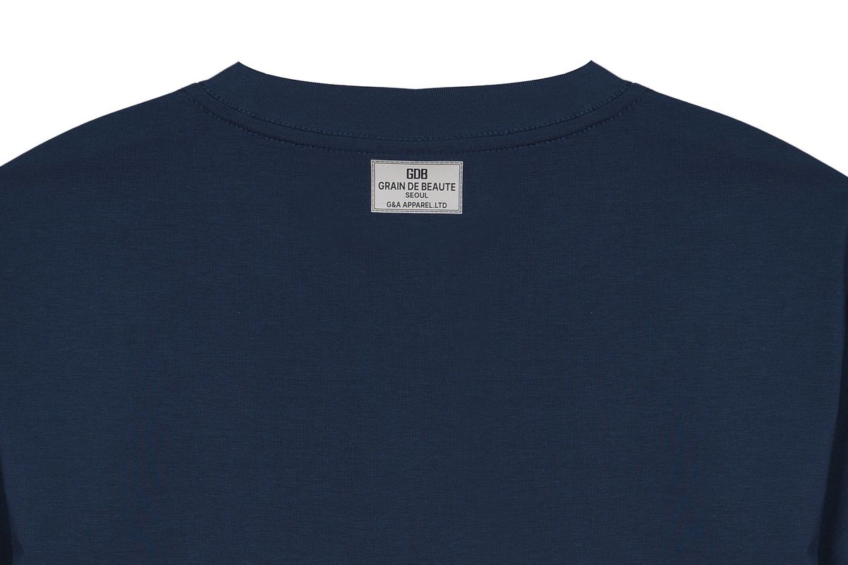 그랭드보떼(GRAIN DE BEAUTE) NEO T-SHIRT 01 [NAVY]
