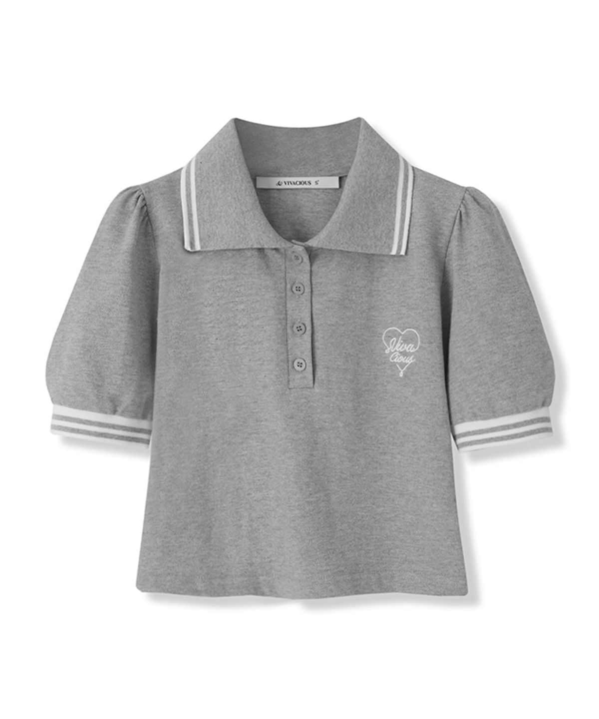 비바셔스(VIVACIOUS) Petit Collar Shirt - 4COL