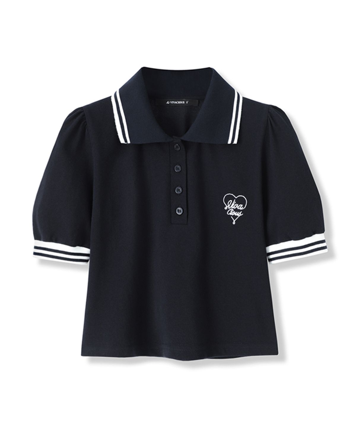 비바셔스(VIVACIOUS) Petit Collar Shirt - 4COL