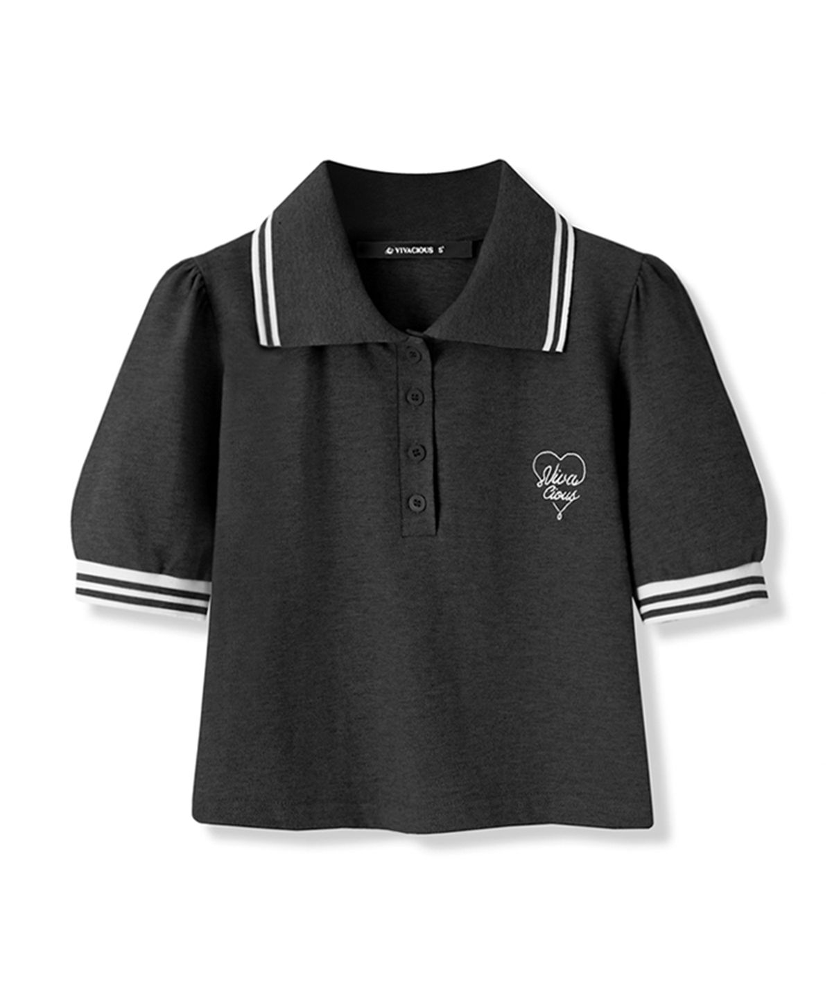 비바셔스(VIVACIOUS) Petit Collar Shirt - 4COL