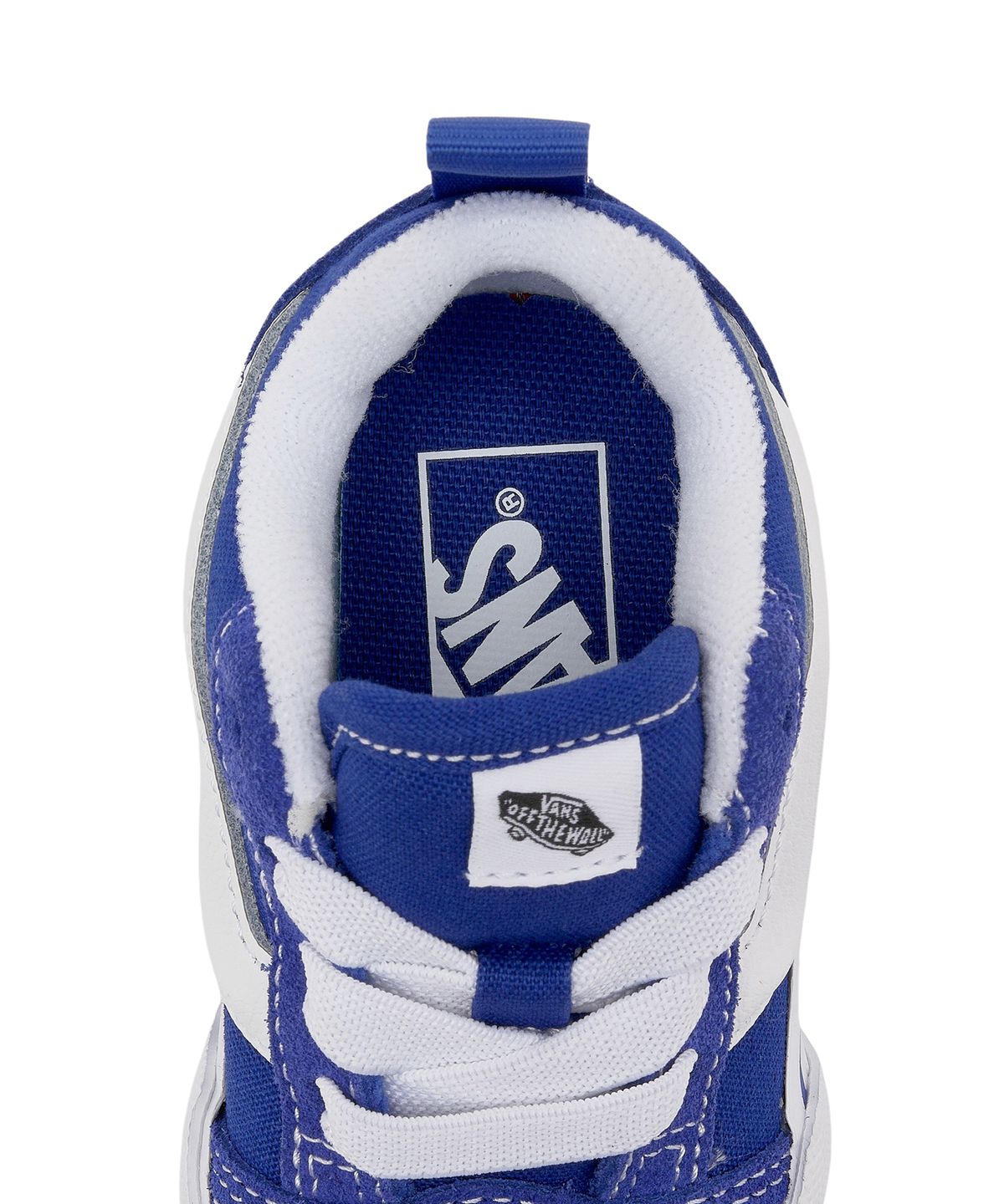 반스 키즈(VANS KIDS) 뉴스쿨 엘라스틱 레이스 토들러 - 블루:트루 화이트 / VN000D0KBES1