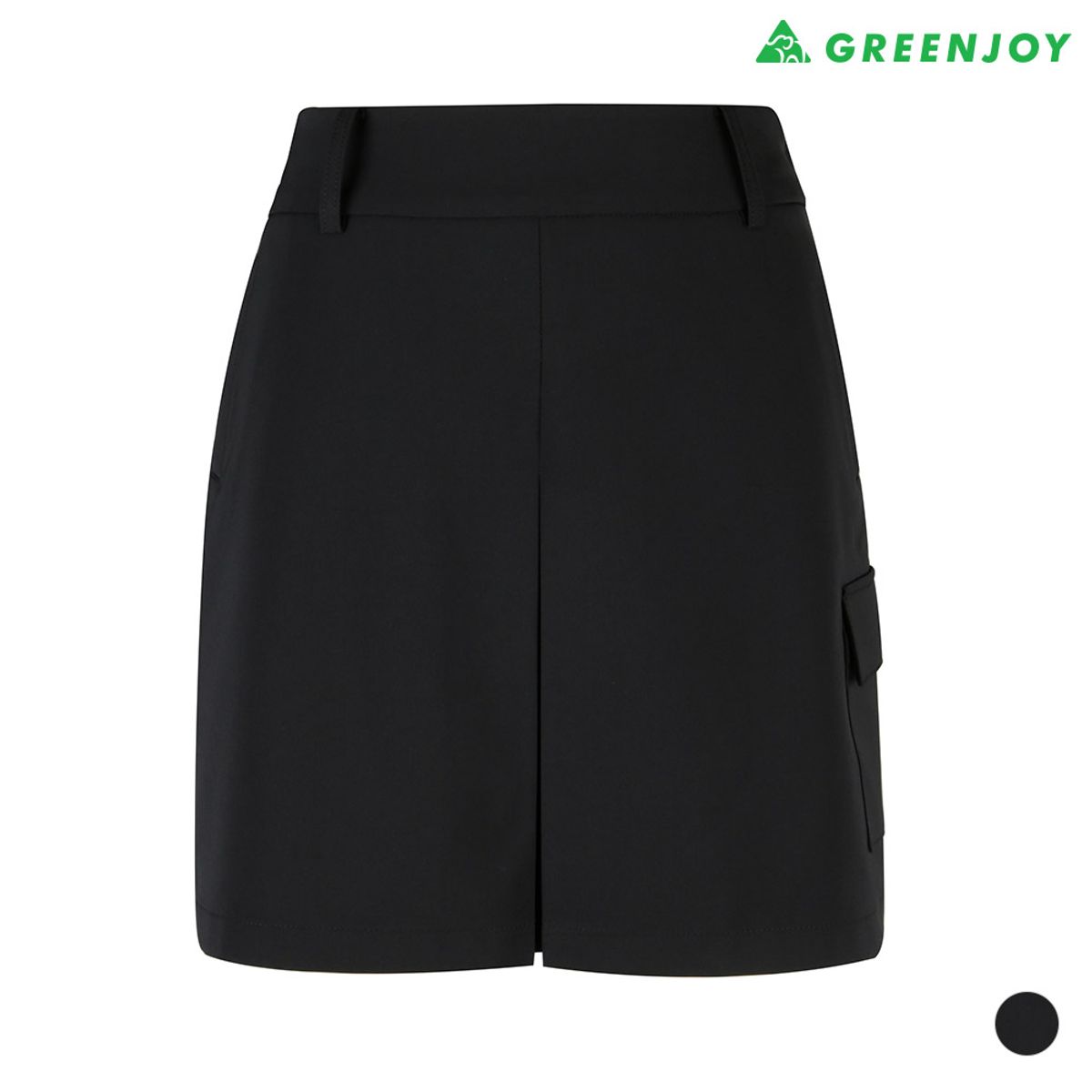 그린조이(GREENJOY) 여성 포켓포인트 트임 큐롯