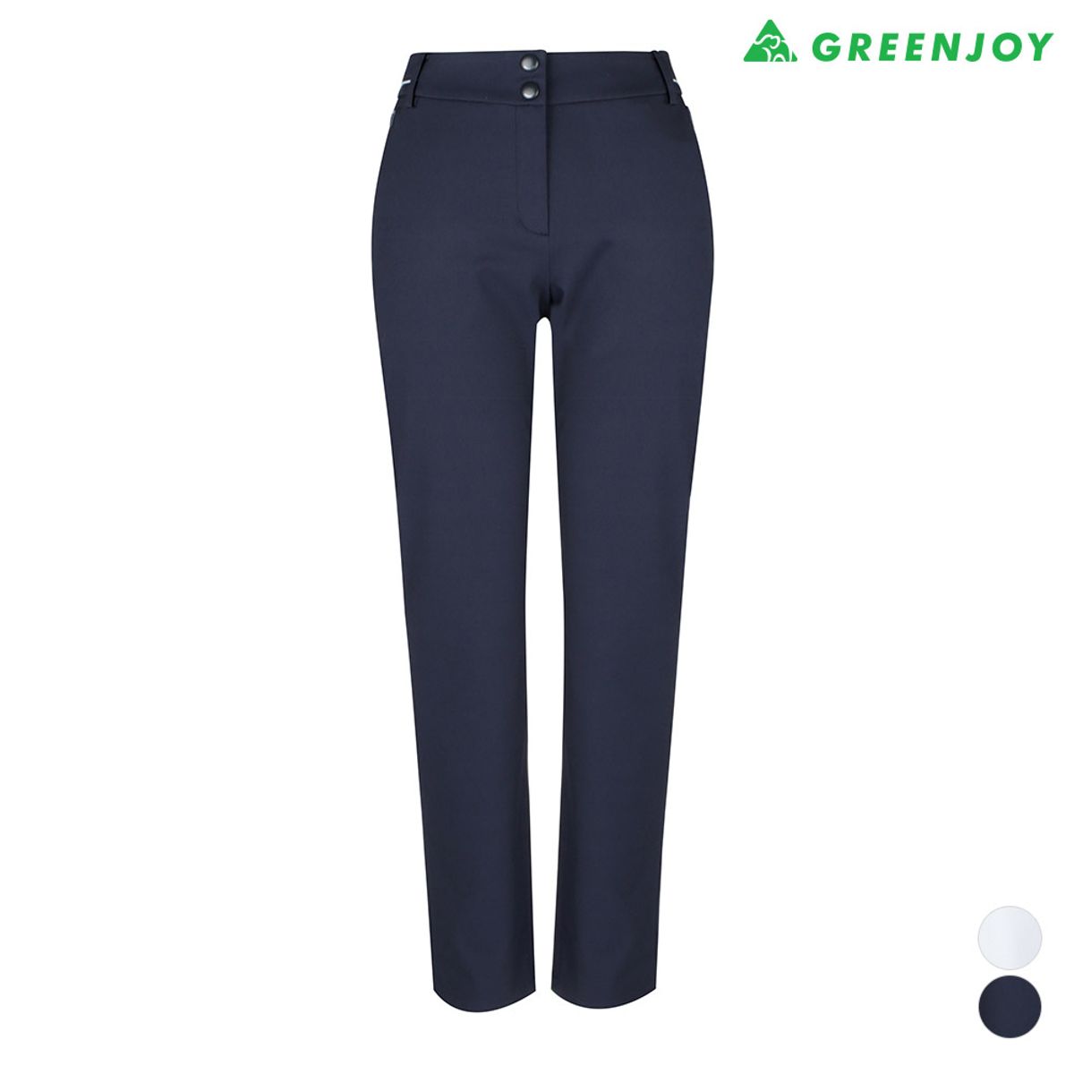 그린조이(GREENJOY) 여성 기능성 기본핏 밴딩팬츠