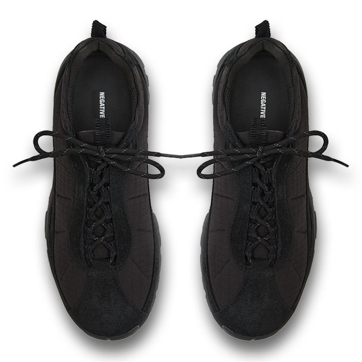 네거티브쓰리(NEGATIVETHREE) Chubby Board Sneakers BLACK