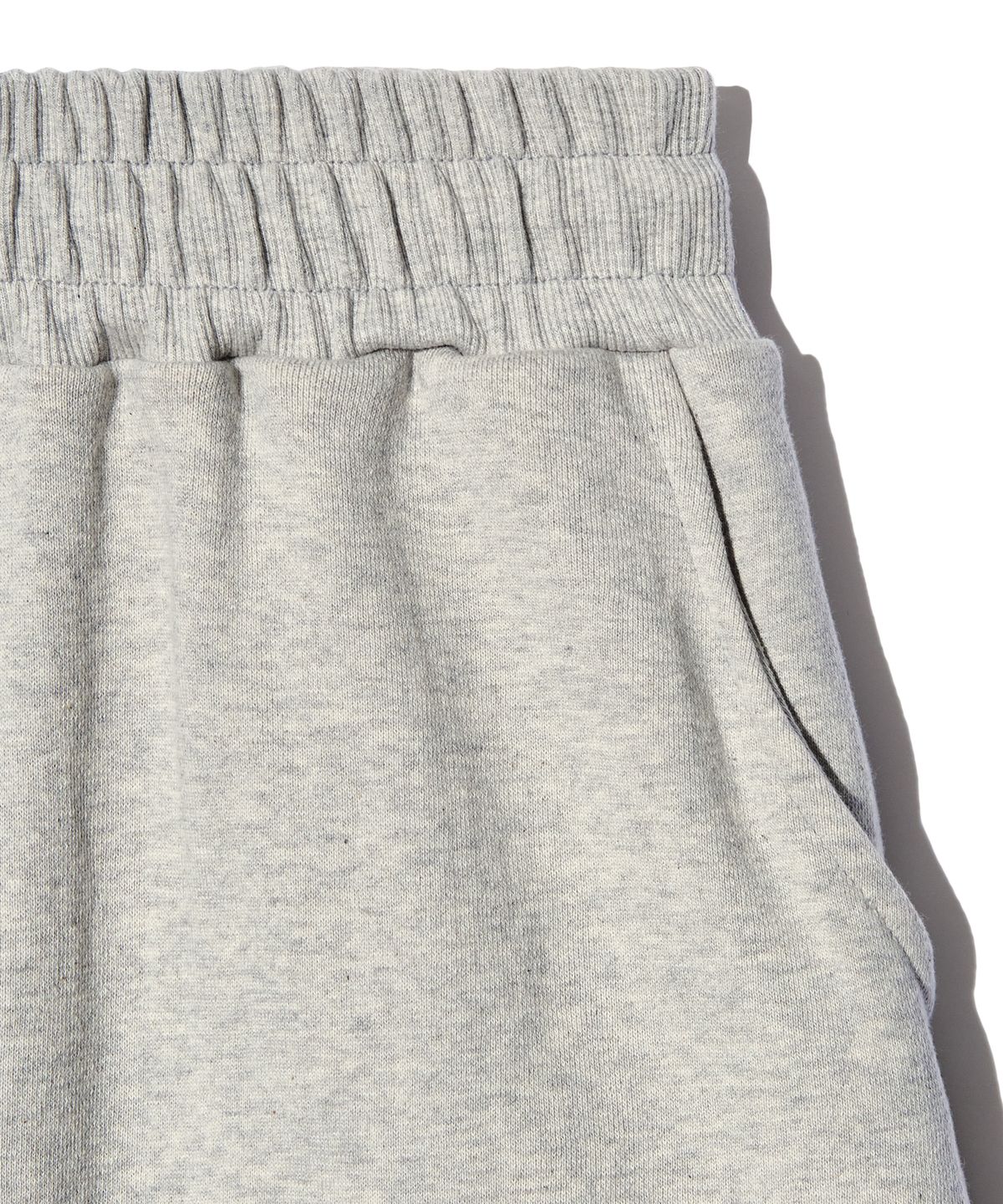 피스메이커(PIECE MAKER) TS LOGO BERMUDA SWEAT PANTS (GREY)