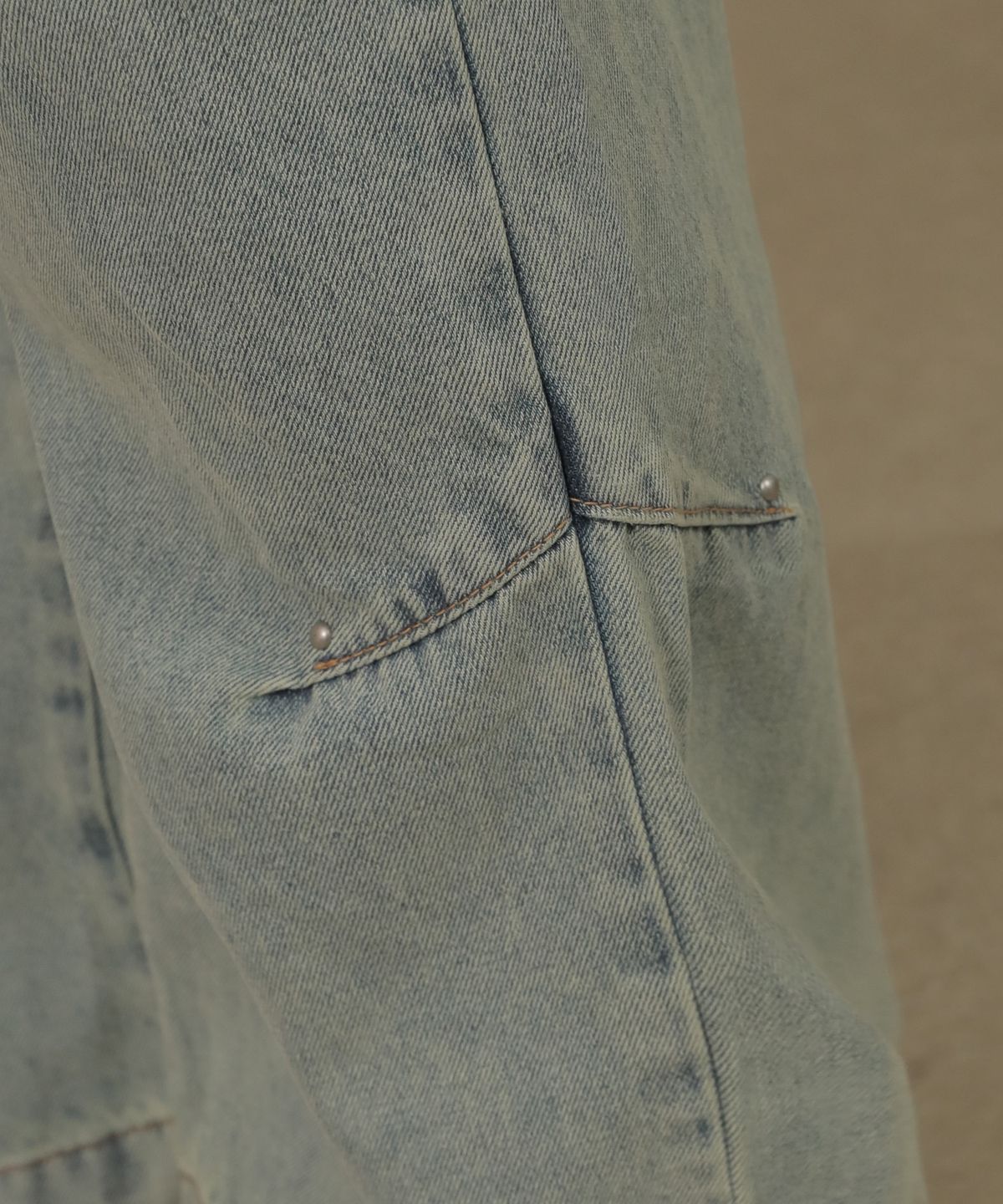논앤논(NON AND NON) Rivet Point Washing Denim Pants_NSDP455 (Blue)