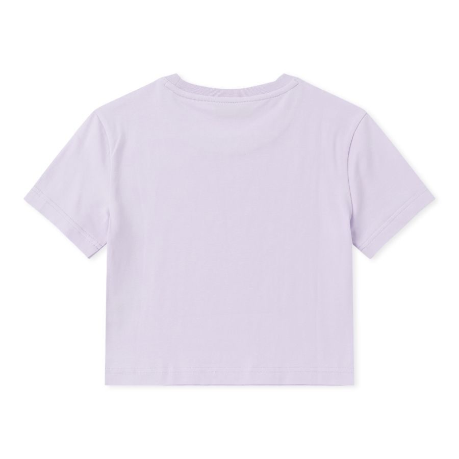 MUSINSA | NDY Womens Basic NY Cropped Short Sleeve T-Shirt Light