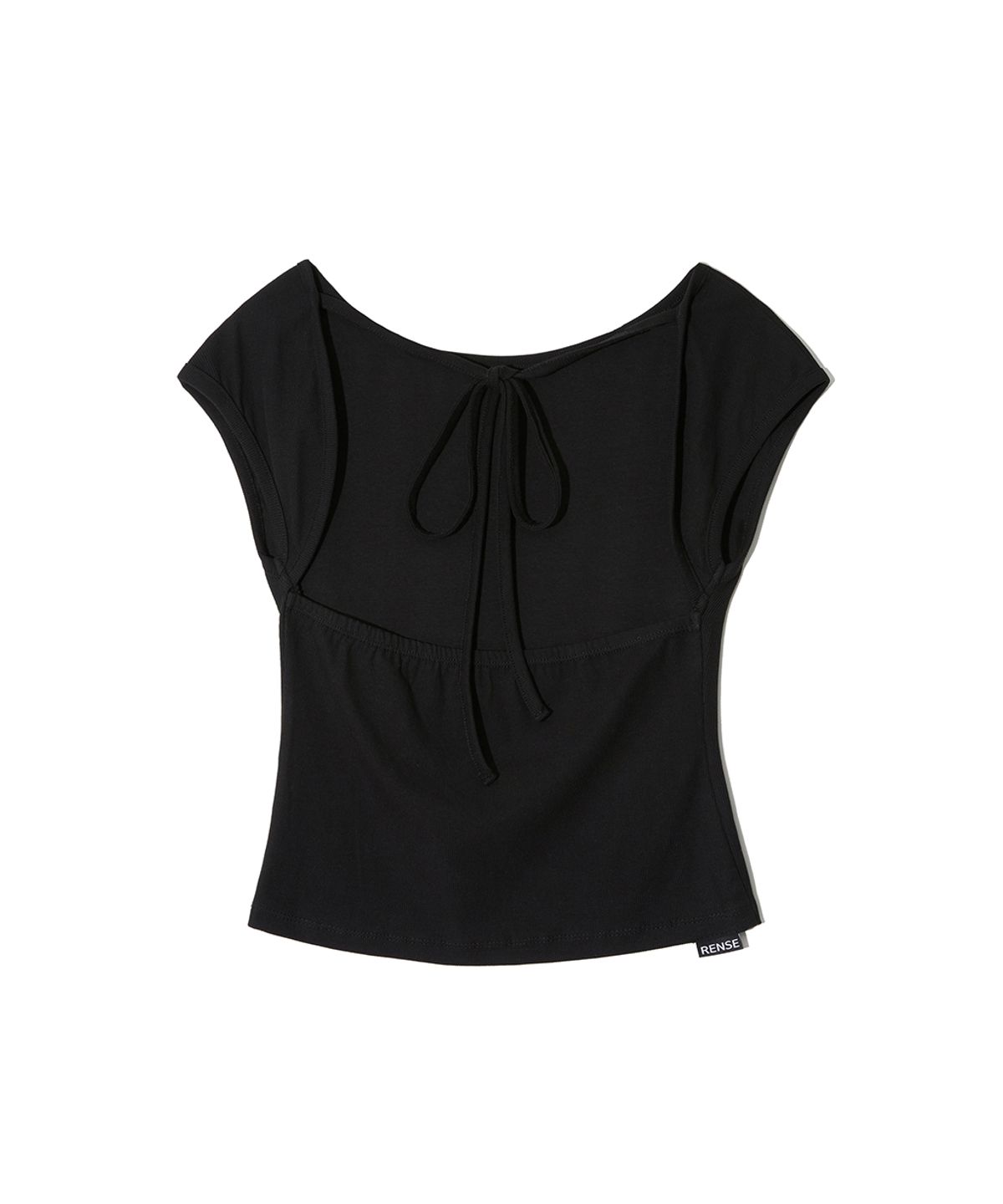 렌세(RENSE) Back Open Top Black