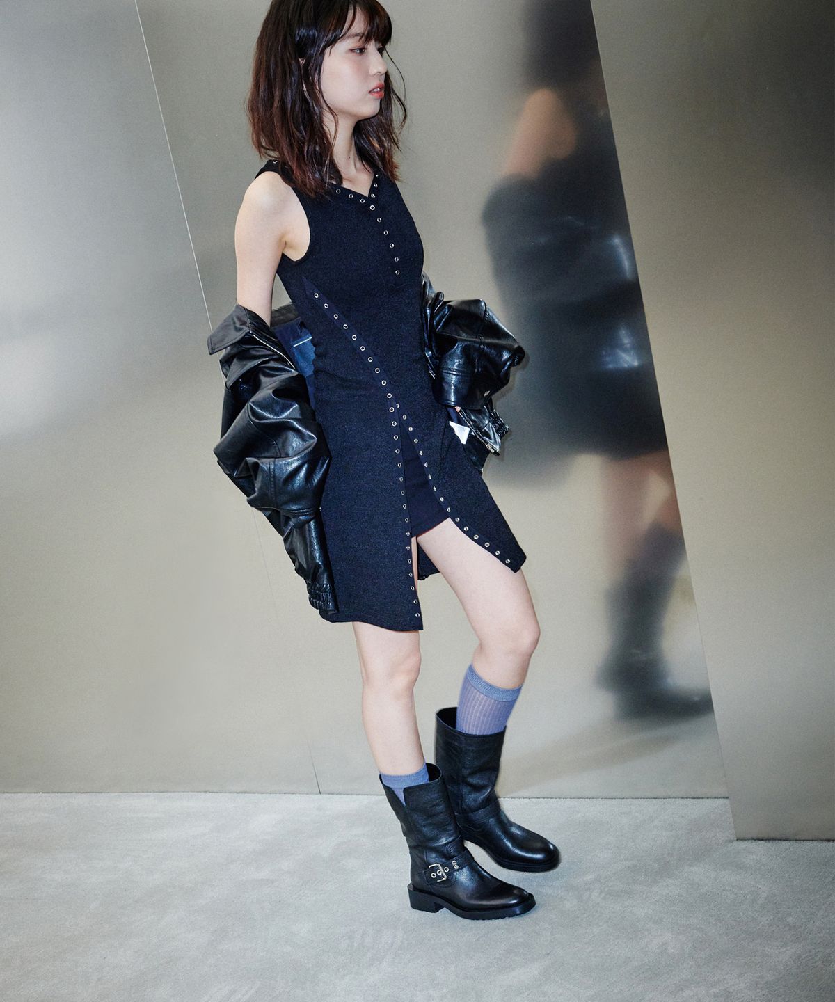 닐링(NILLRING) D03.00 Snep point sleeveless dress