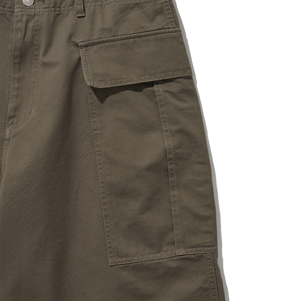 히즈핸더(HISHANDER) MILITARY P44 WIDE SHORTS [Vintage Olive]