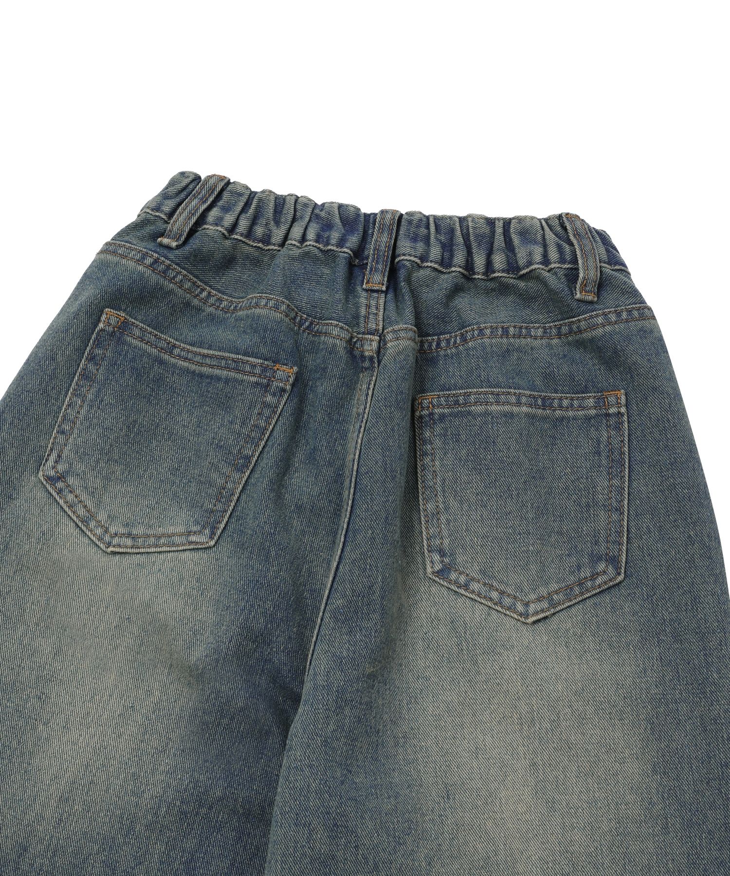 ★MUCENT★MALLORCA WIDE DENIM PANTS 3COLOR MUSINSA | MUCENT Mallorca wide denim semi-banded washed