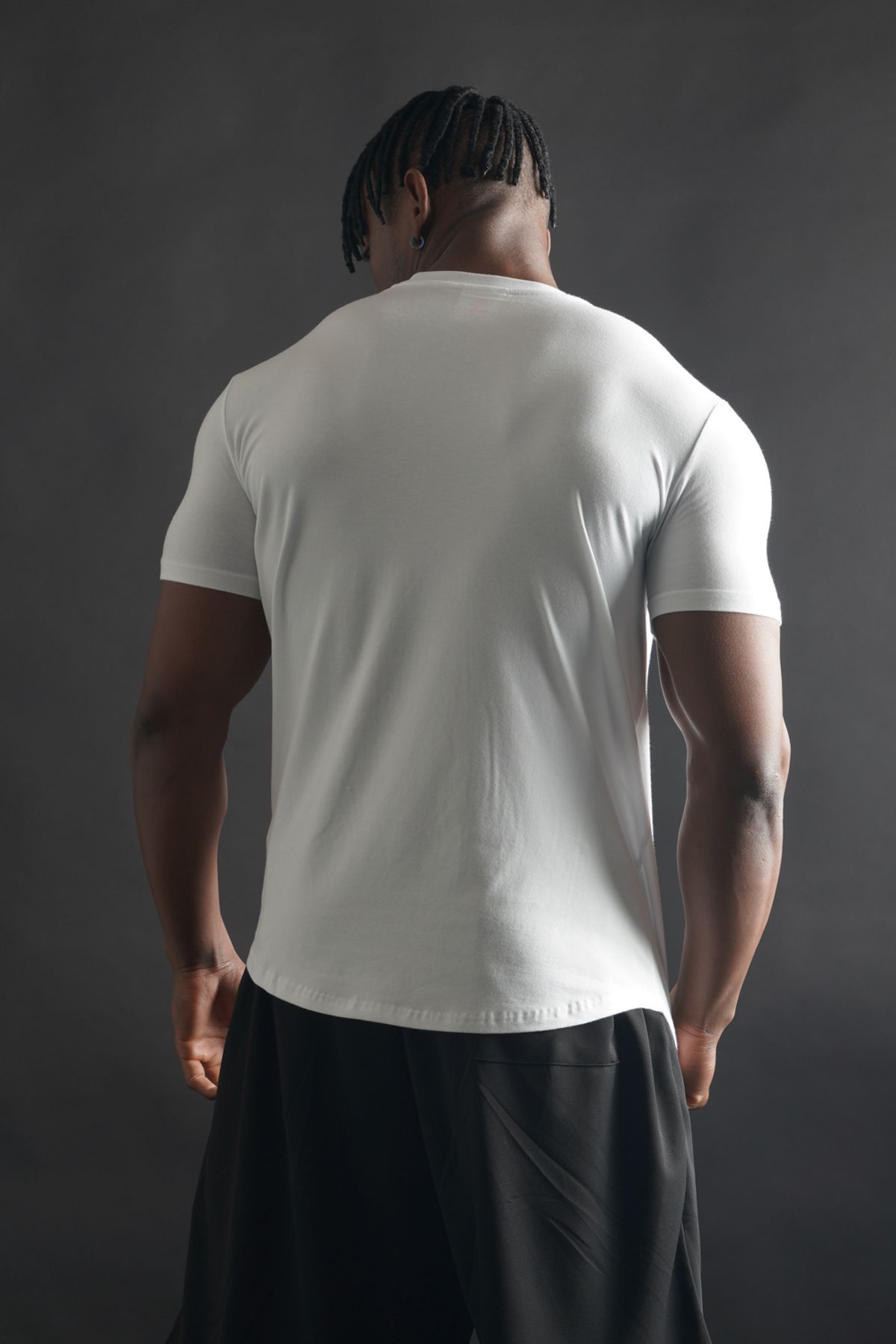 페르메논(PHERMENON) [2 PACK] 머슬핏 무지 모달 반팔티