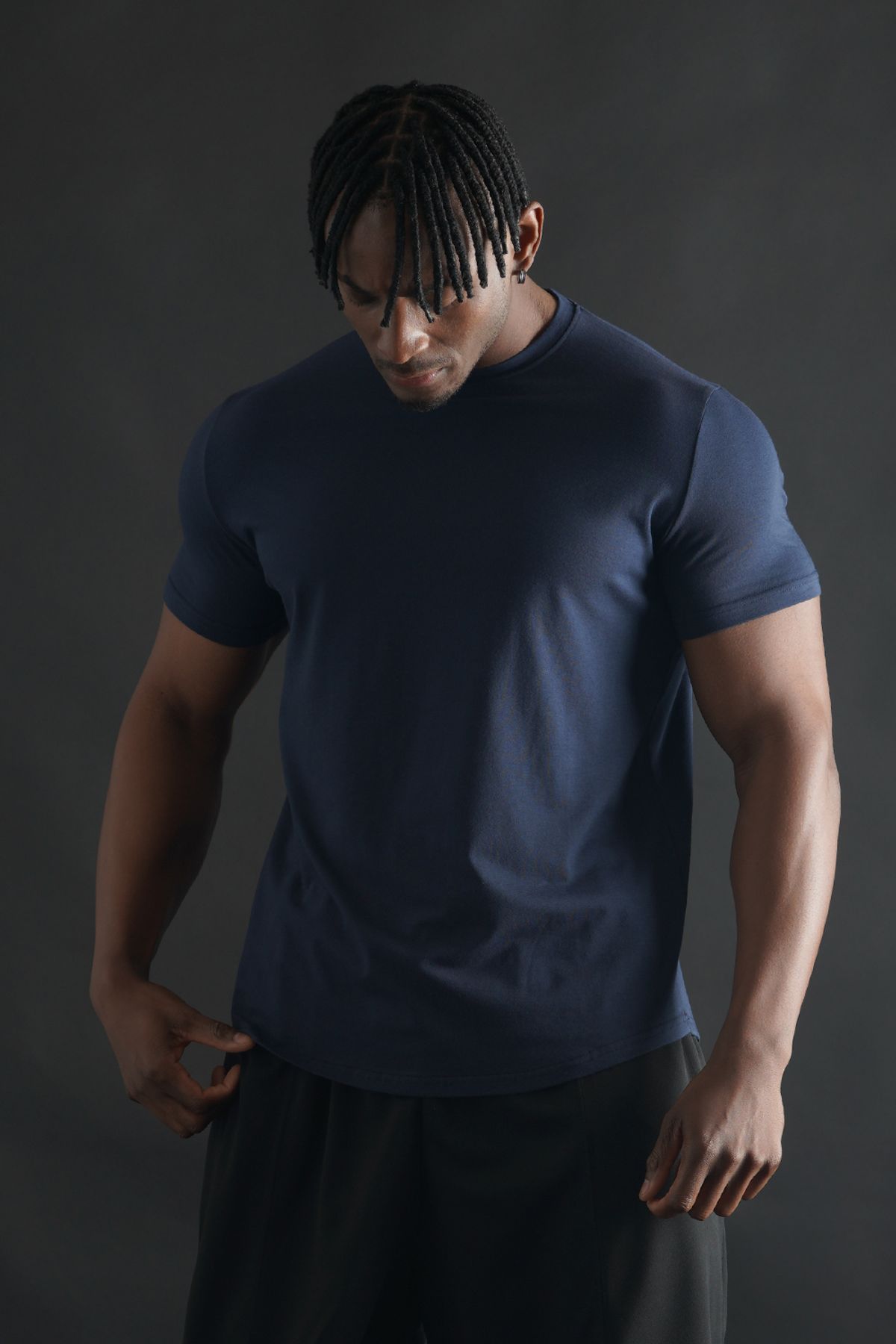 페르메논(PHERMENON) [2 PACK] 머슬핏 무지 모달 반팔티