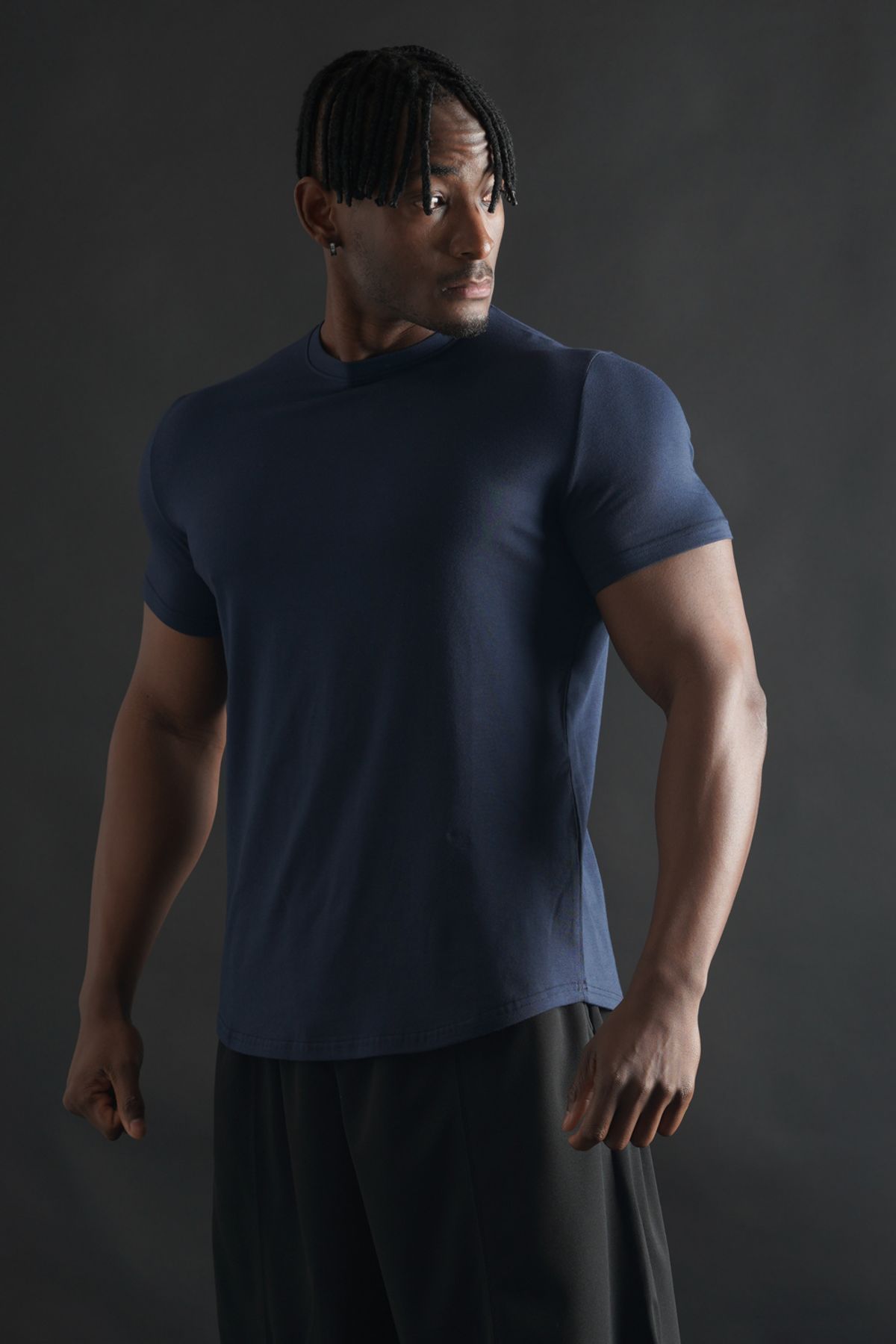 페르메논(PHERMENON) [2 PACK] 머슬핏 무지 모달 반팔티