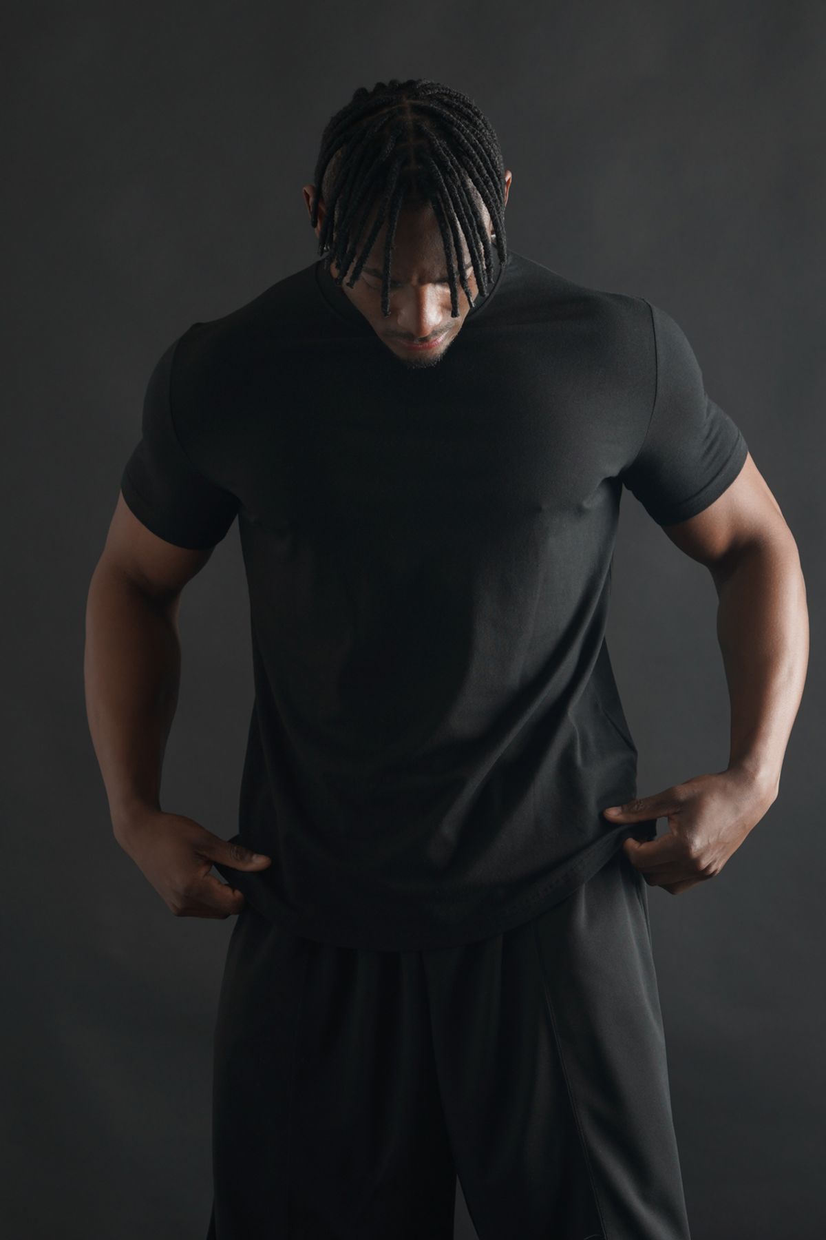 페르메논(PHERMENON) [2 PACK] 머슬핏 무지 모달 반팔티
