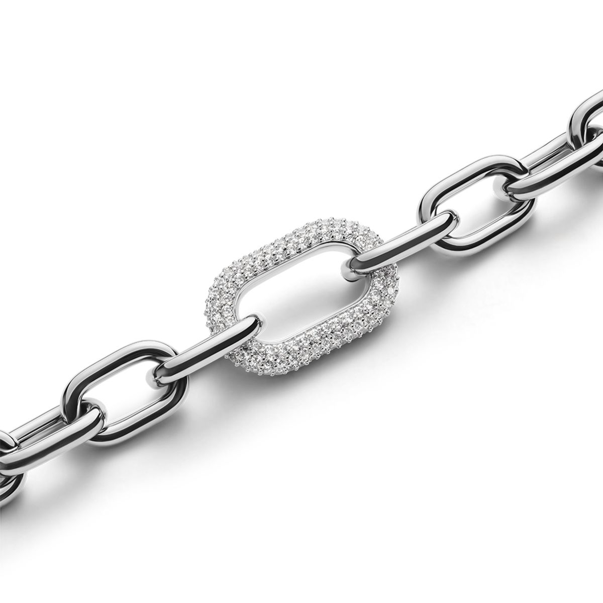 다니엘 웰링턴(DANIEL WELLINGTON) CRYSTAL LINK BRACELET 크리스탈 메탈팔찌
