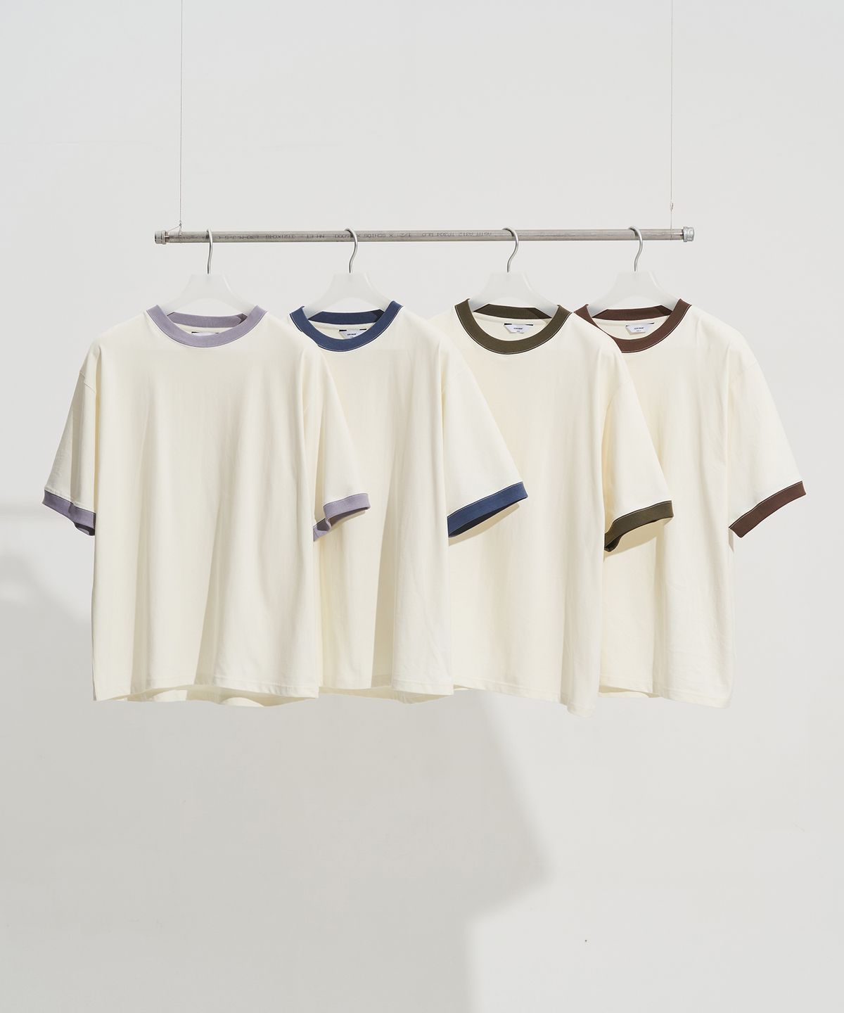 제로(XERO) Regular Ringer T-Shirts [4 Colors]