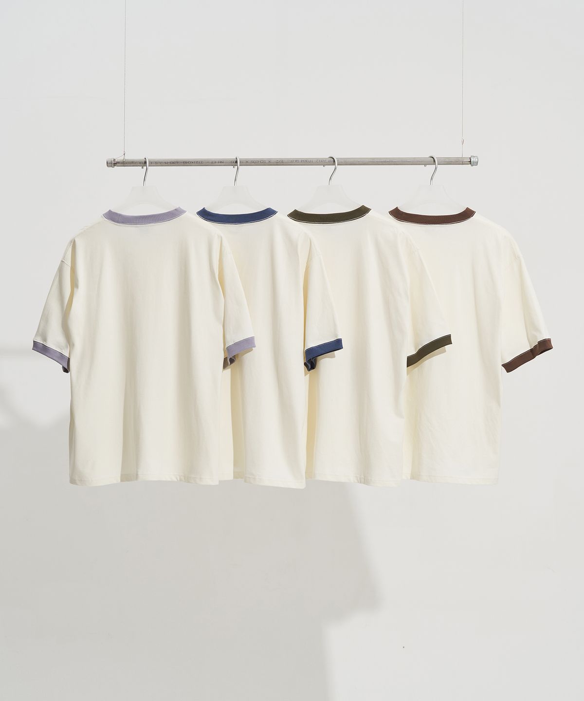 제로(XERO) Regular Ringer T-Shirts [4 Colors]