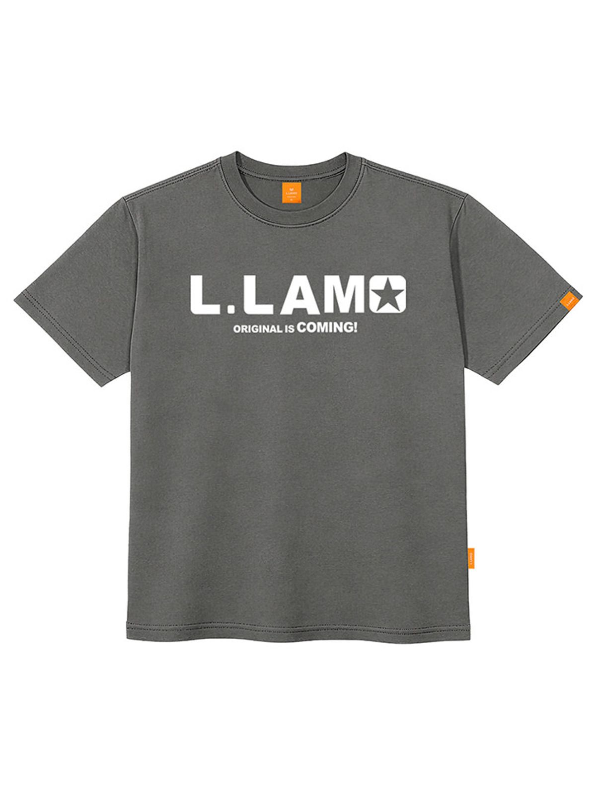 엘라모(LLAMO) 라모4종스타 반팔티셔츠 남녀공용 빅사이즈 S~4XL