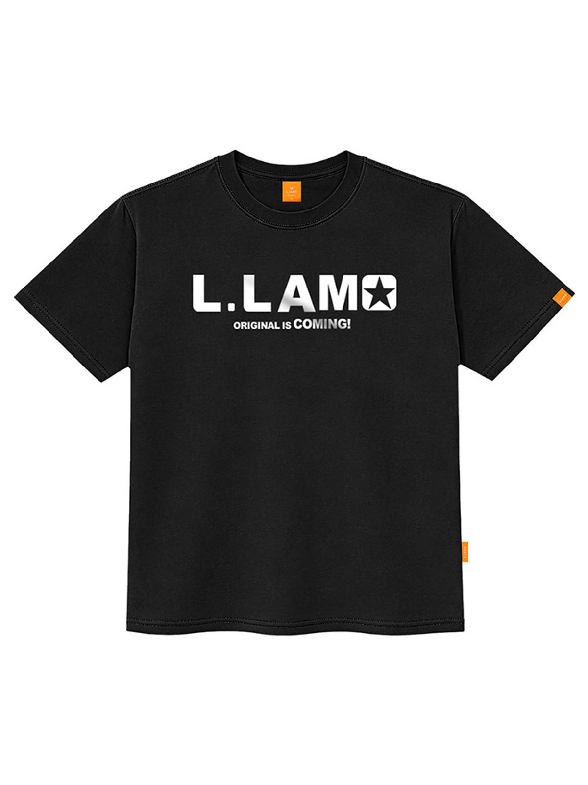 엘라모(LLAMO) 라모4종스타 반팔티셔츠 남녀공용 빅사이즈 S~4XL