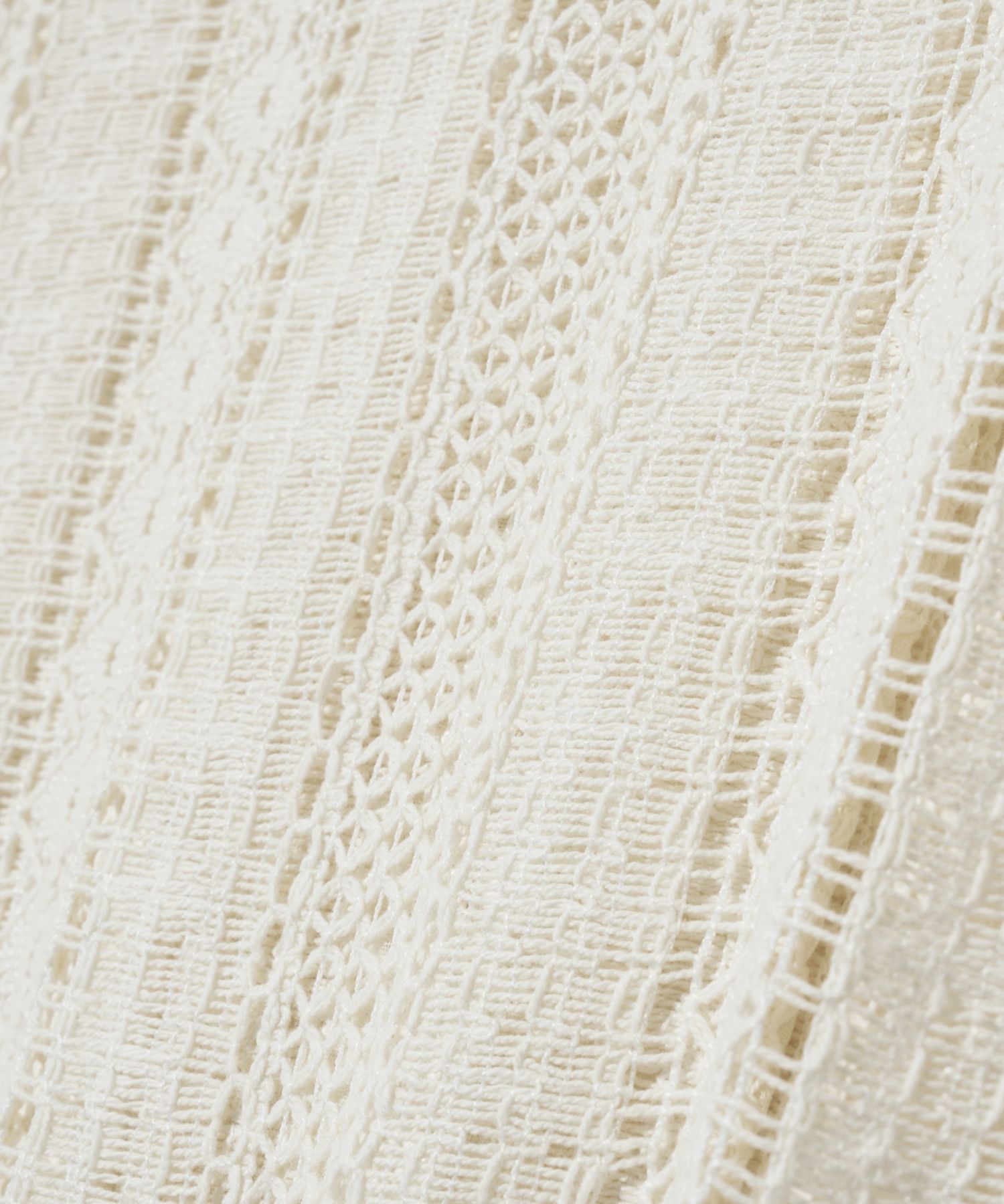【SATUR】25SS/送料関税込み★Crochet Open Collar Half Shirt★ MUSINSA公式 | SATUR Crochet open collar half shirt natural cream