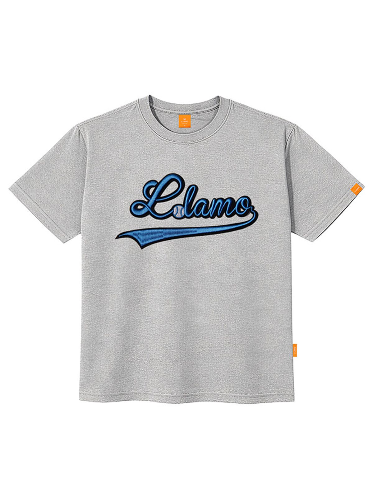 엘라모(LLAMO) 베이스볼 반팔티셔츠 남녀공용 빅사이즈 S~4XL