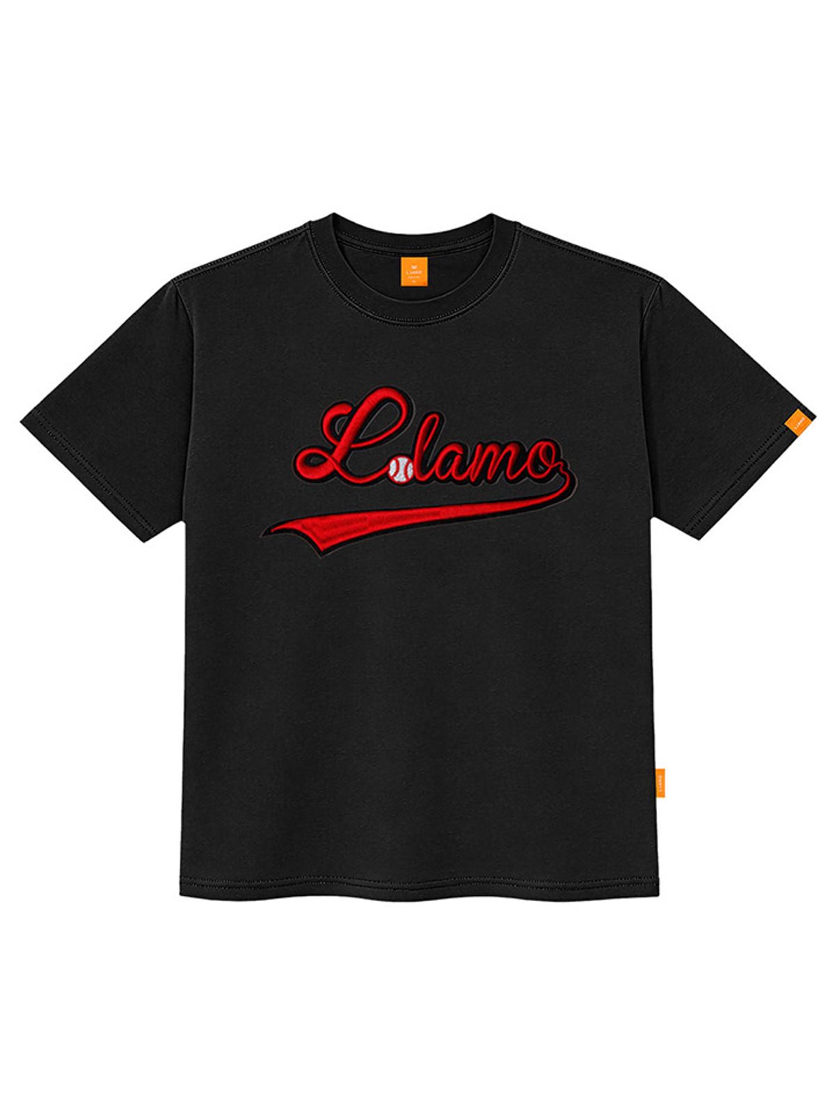 엘라모(LLAMO) 베이스볼 반팔티셔츠 남녀공용 빅사이즈 S~4XL