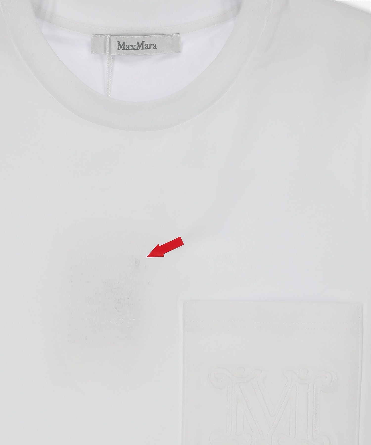 ★Max Mara★ Ennio Cotton Short Sleeve T-Shirt White 1941022 MUSINSA | MAXMARA Ennio Cotton Short-Sleeved T-Shirt - White