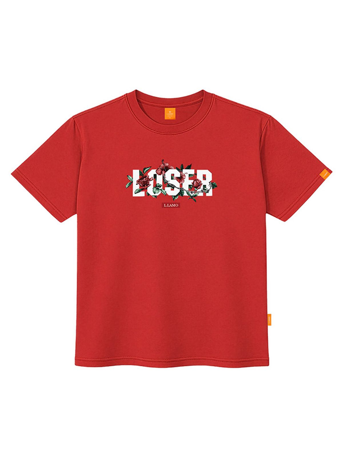 엘라모(LLAMO) 루저 반팔티셔츠 남녀공용 빅사이즈 S~4XL