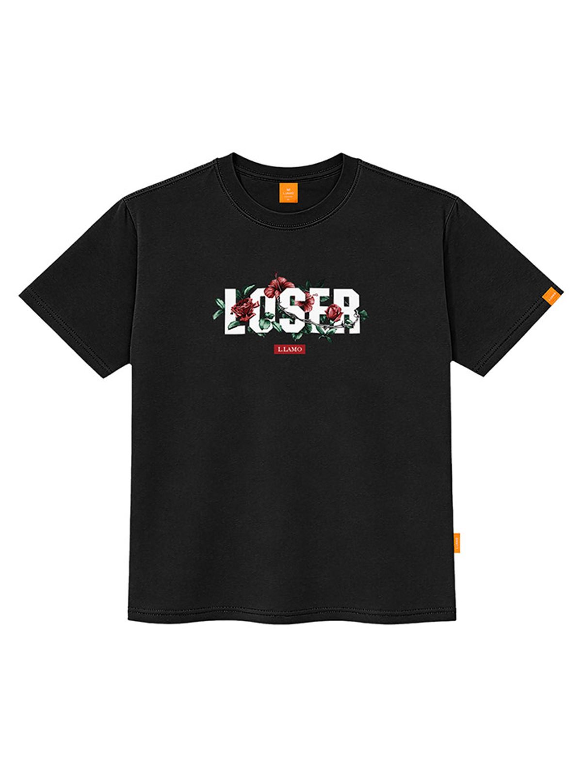엘라모(LLAMO) 루저 반팔티셔츠 남녀공용 빅사이즈 S~4XL