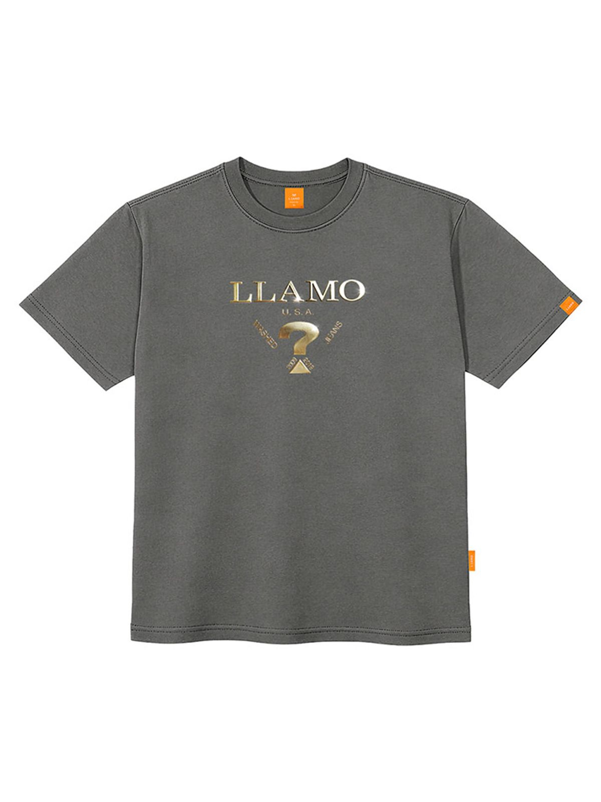 엘라모(LLAMO) 골드2019 반팔티셔츠 남녀공용 빅사이즈 S~4XL