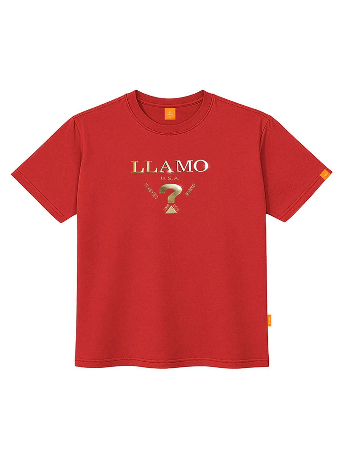 엘라모(LLAMO) 골드2019 반팔티셔츠 남녀공용 빅사이즈 S~4XL