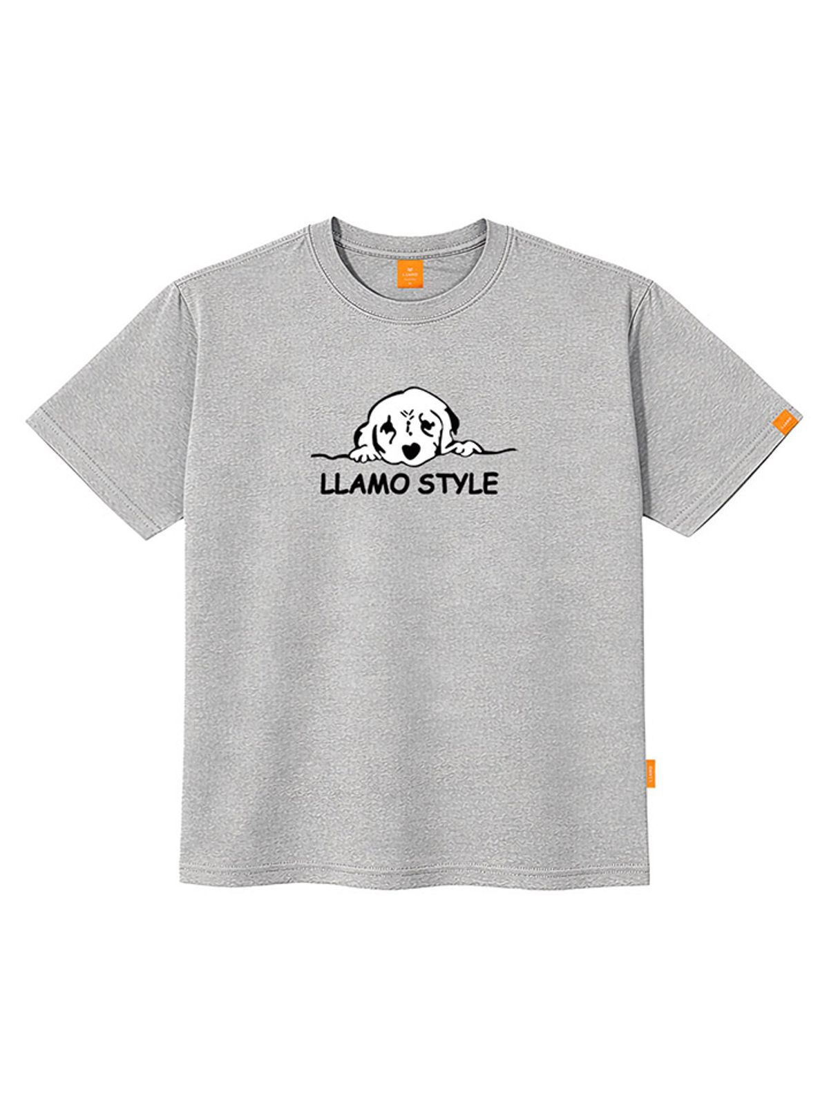 엘라모(LLAMO) 워리 반팔티셔츠 남녀공용 빅사이즈 S~4XL