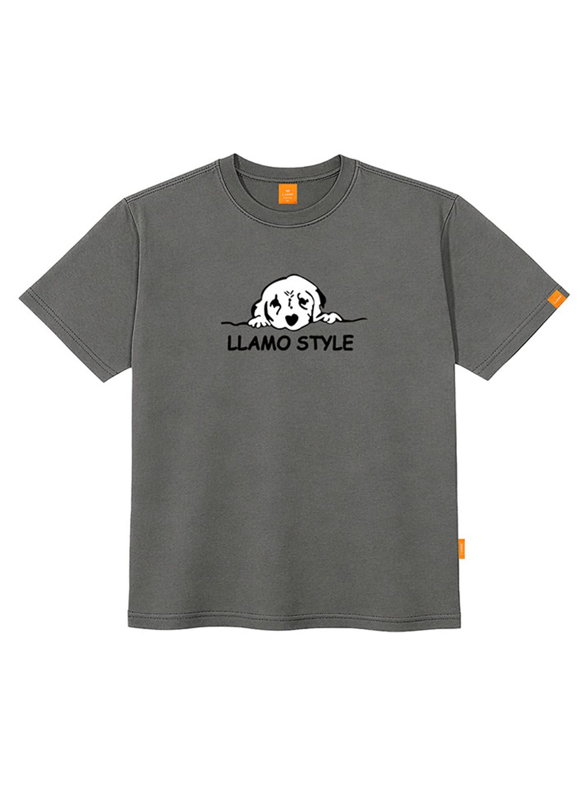 엘라모(LLAMO) 워리 반팔티셔츠 남녀공용 빅사이즈 S~4XL