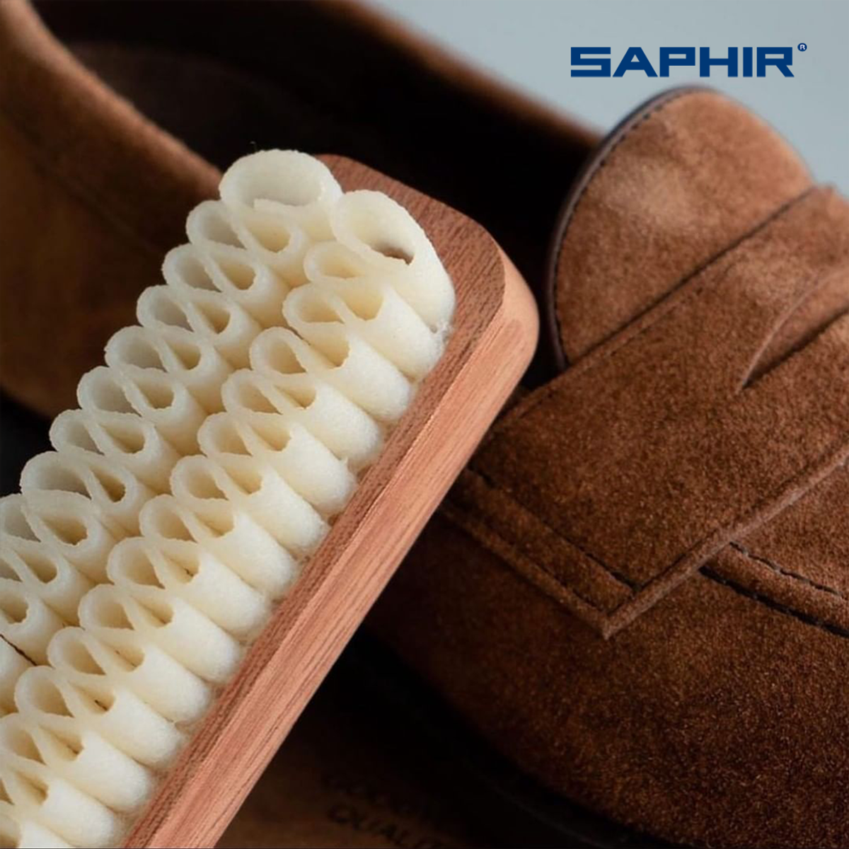 사피르(SAPHIR) 크레이프 브러시 스웨이드 누벅용 클리닝