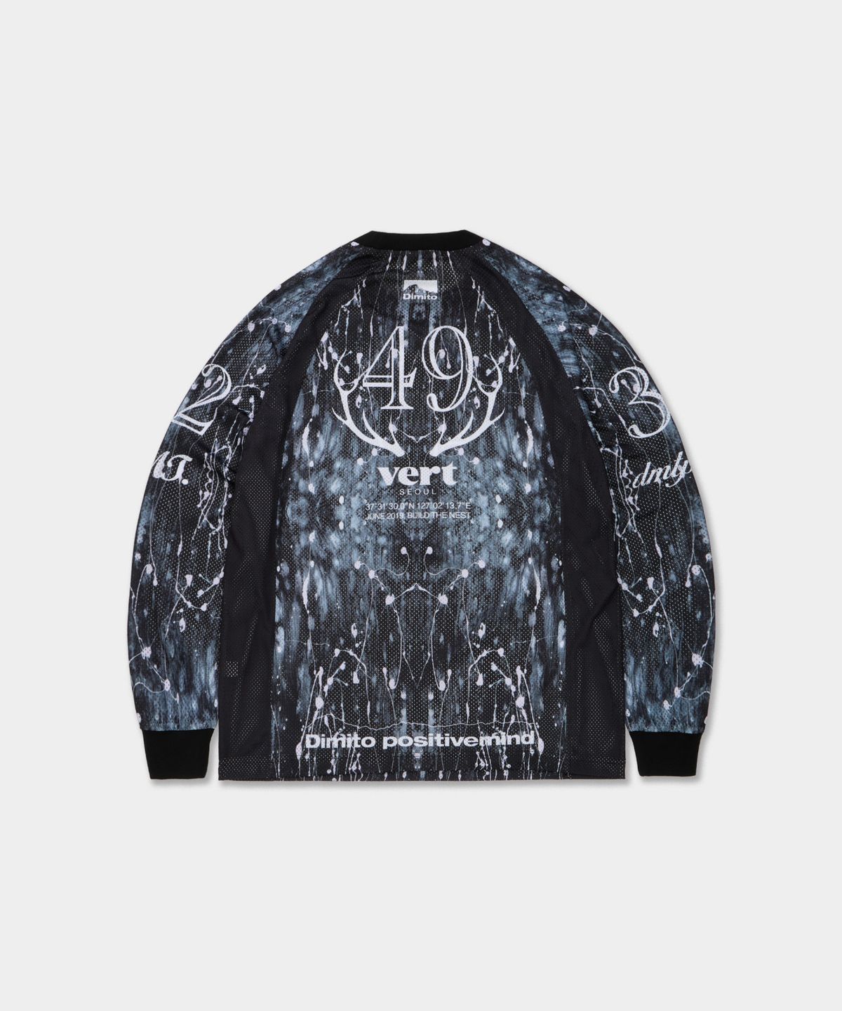 디미토(DIMITO) VERT SEOUL JERSEY P-WORK BLACK