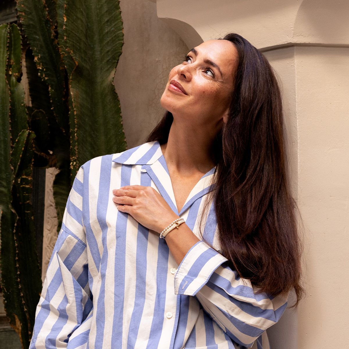 피그앤헨(PIG&HEN) (여성) 브론타이드 펄 팔찌 - 펄X골드