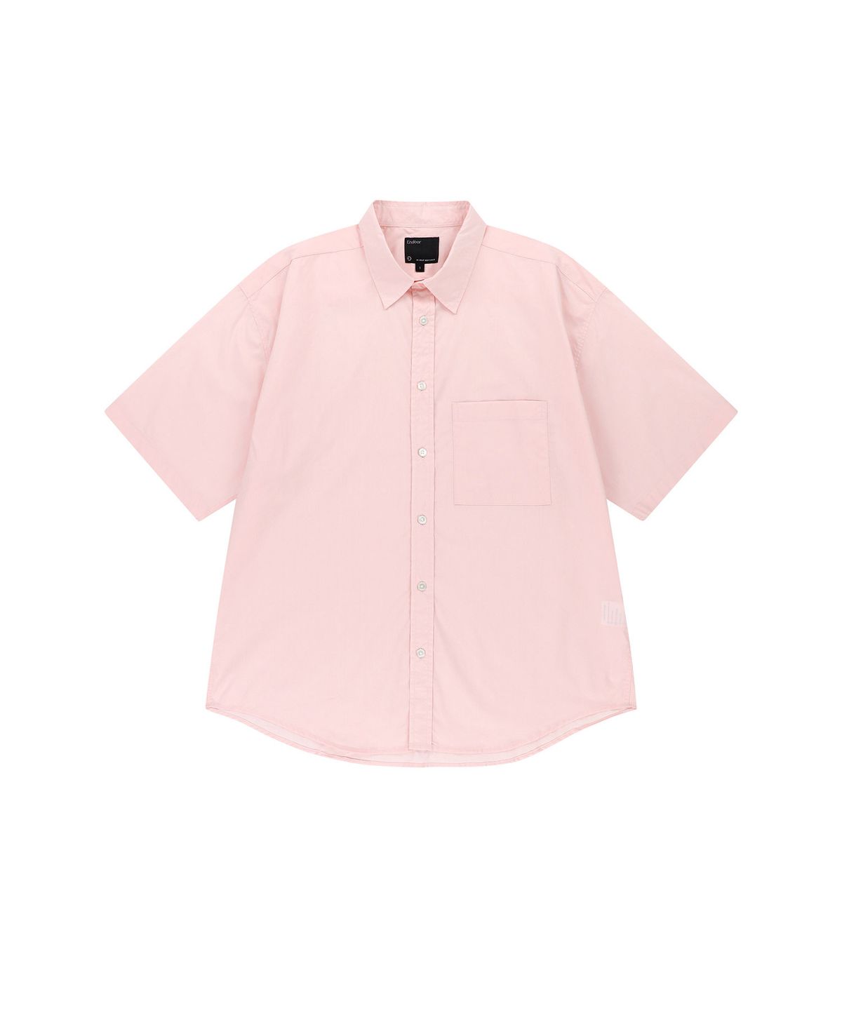 엔도어(ENDOOR) Typewriter ring 1/2 shirt (soft pink)