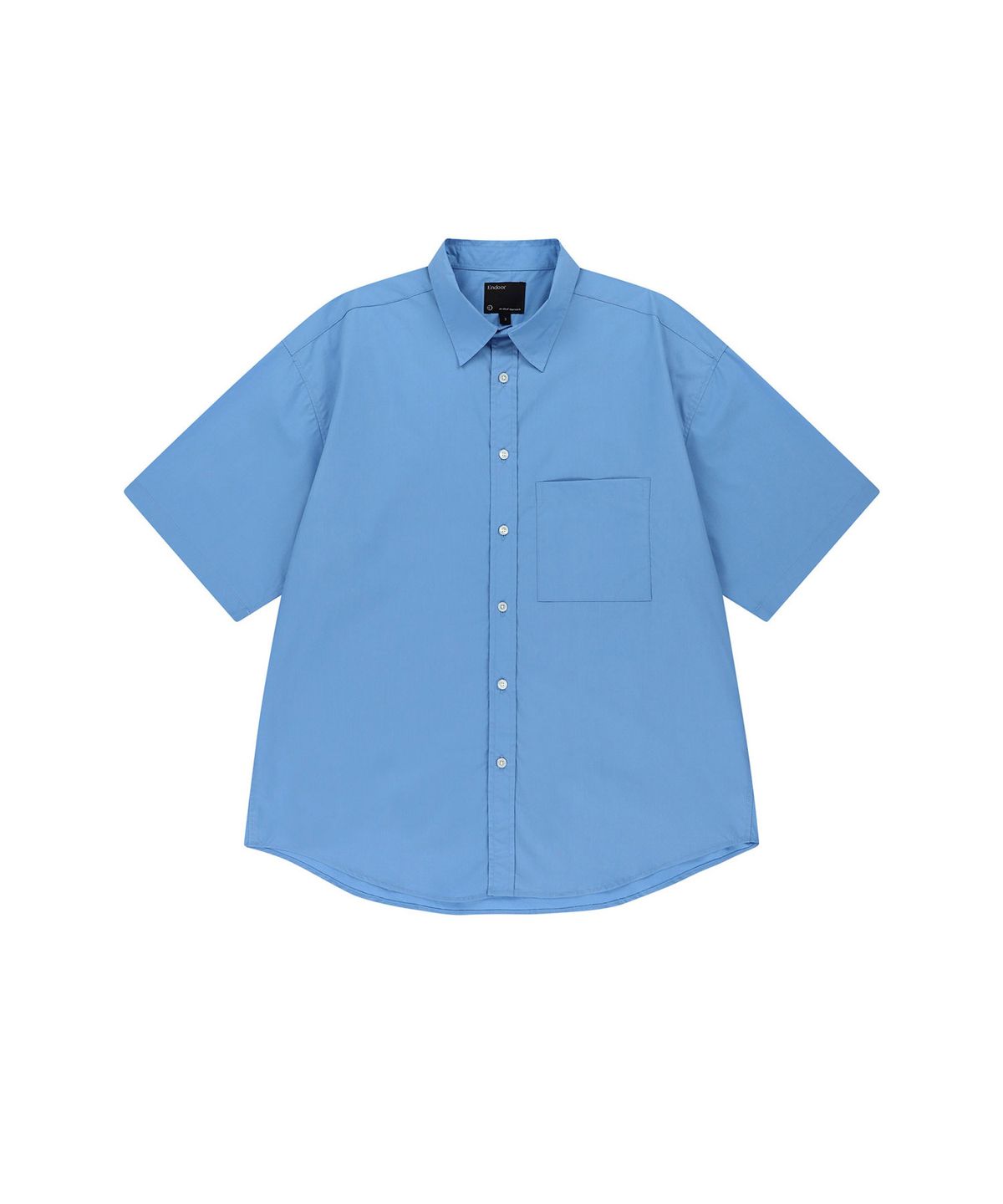 엔도어(ENDOOR) Typewriter ring 1/2 shirt (cornflower blue)