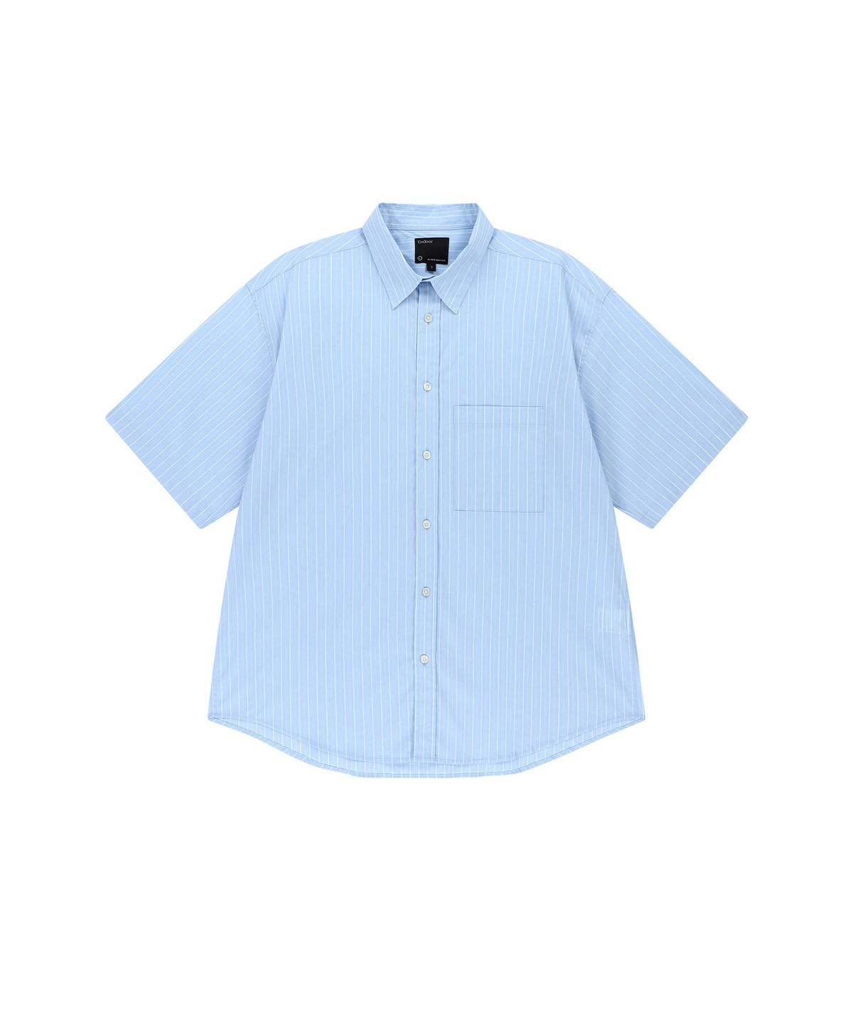 엔도어(ENDOOR) Stripe ring 1/2 shirt (blue stripe)