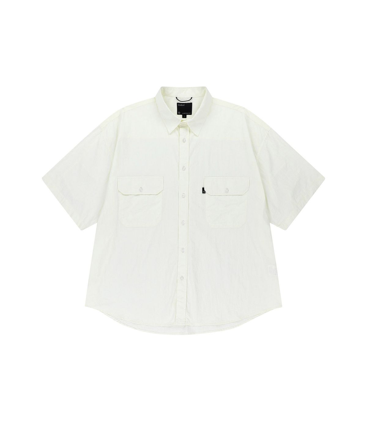 엔도어(ENDOOR) Over easy 1/2 shirt (ecru)