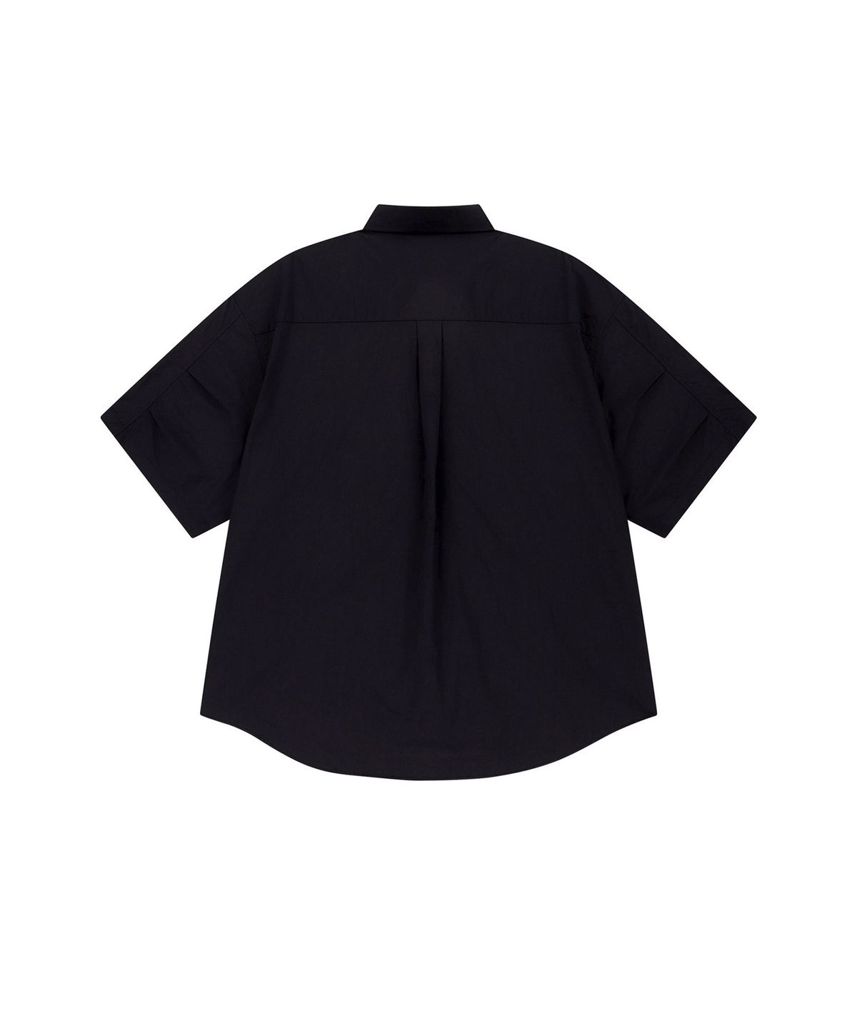 엔도어(ENDOOR) Over easy 1/2 shirt (black)