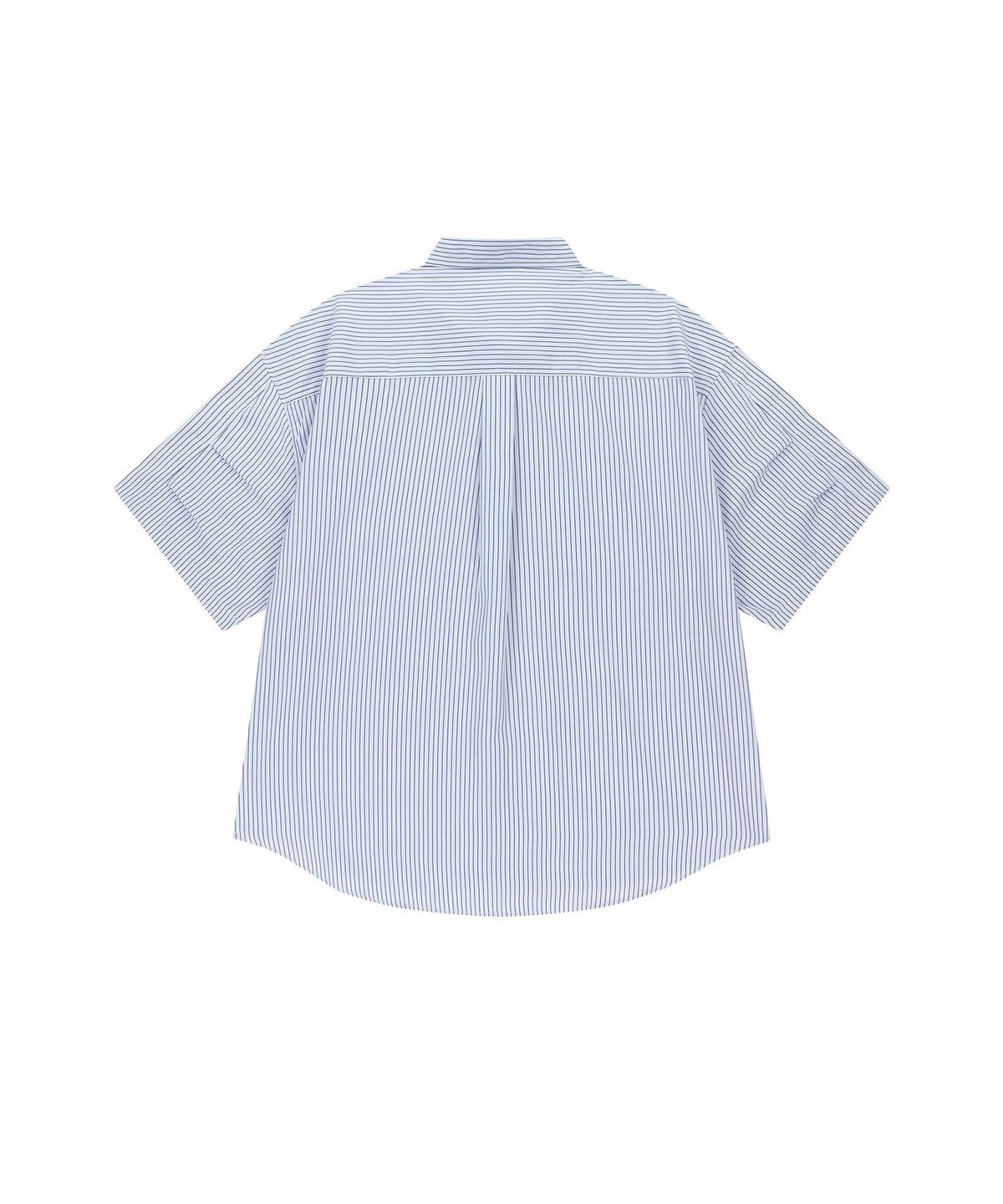 엔도어(ENDOOR) Over easy stripe 1/2 shirt (blue stripe)