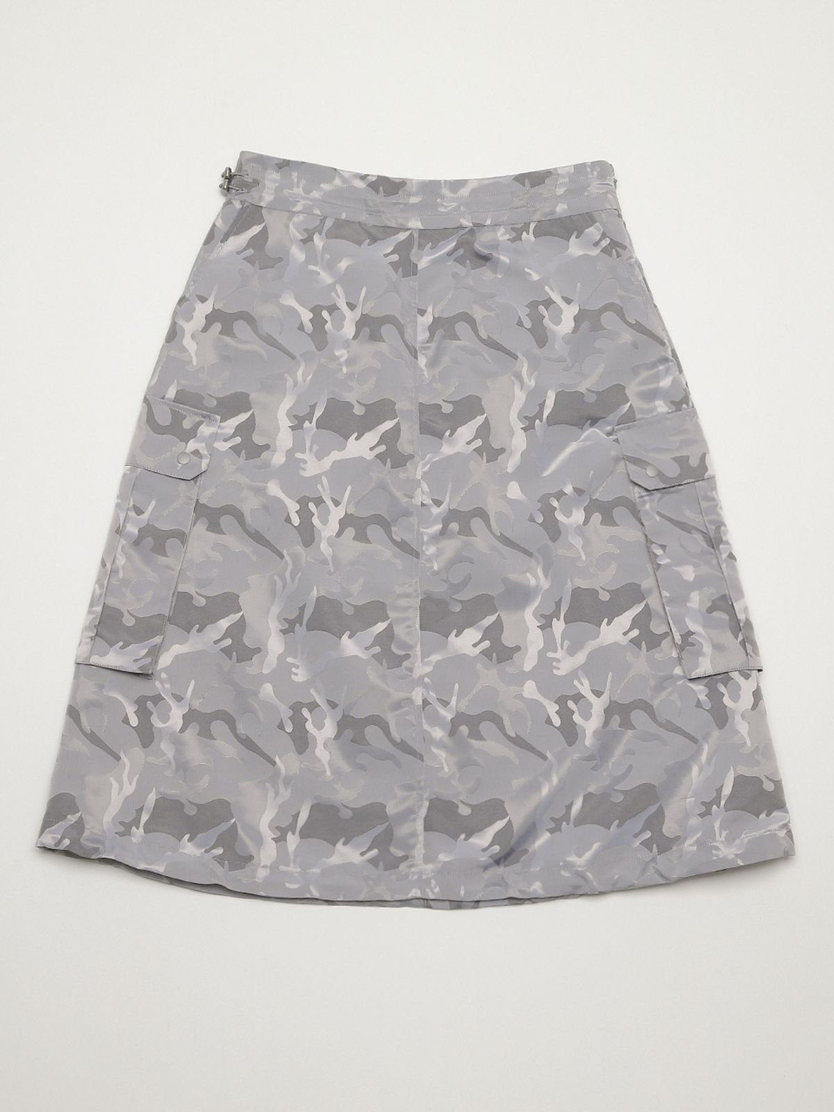 유가당(YUGADANG) Camouflage cargo skirt_gray