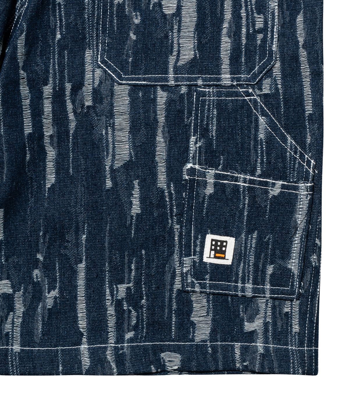 프리키쉬빌딩(FREAKISH BUILDING) FELIX DENIM TWO TUCK WIDE SHORTS