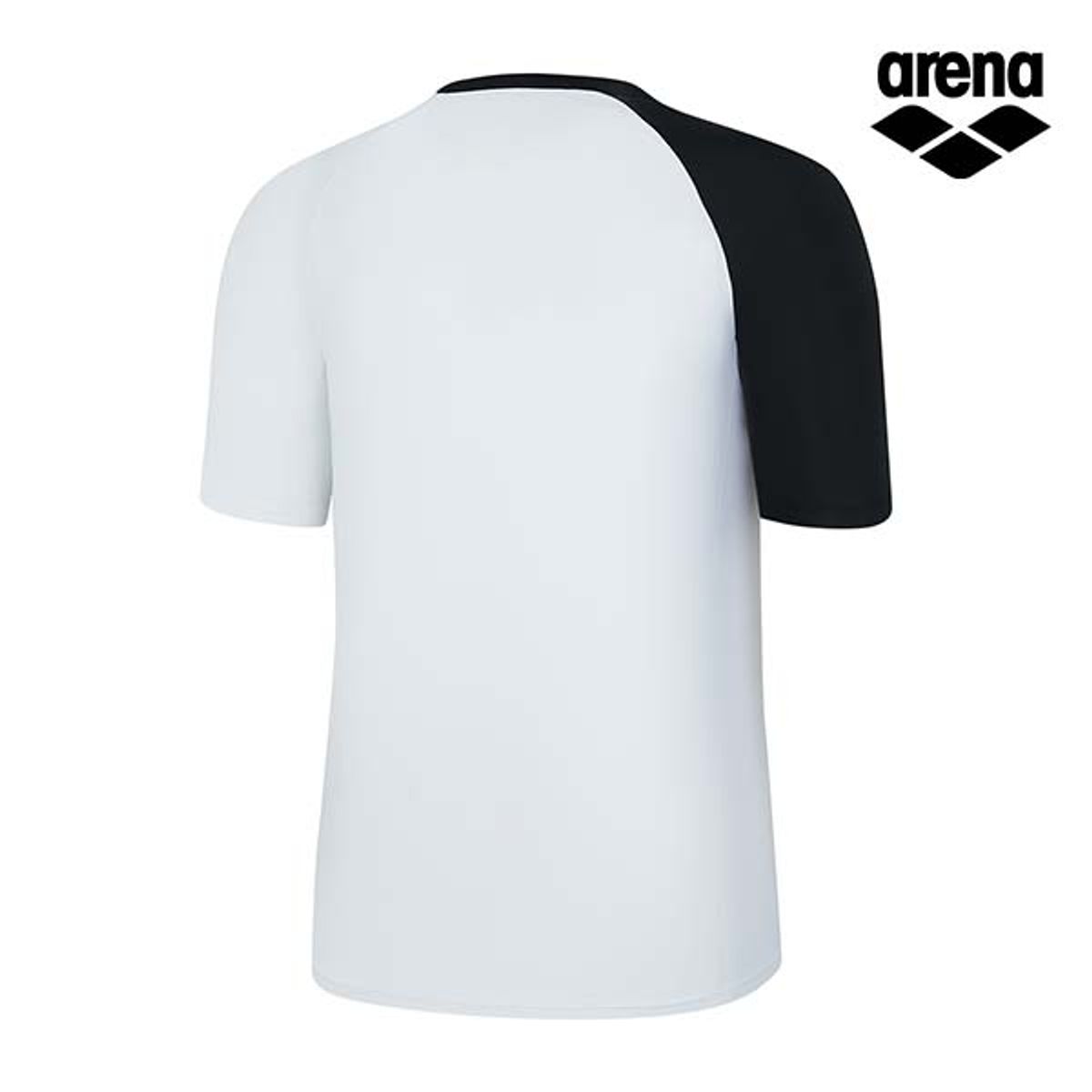 아레나(ARENA) 남성 임팩트 레저 숏슬리브 래쉬가드 A4BM1RR01WHT
