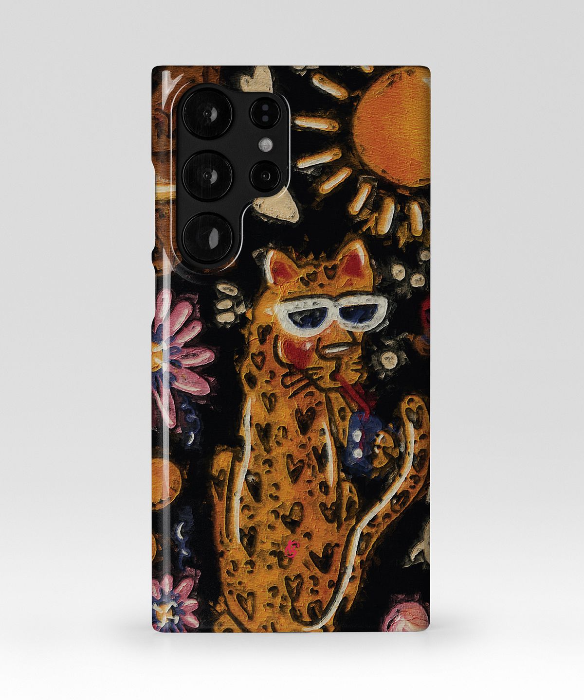 기키(GEEKY) [하드케이스] Leopard Resting in the Jungle