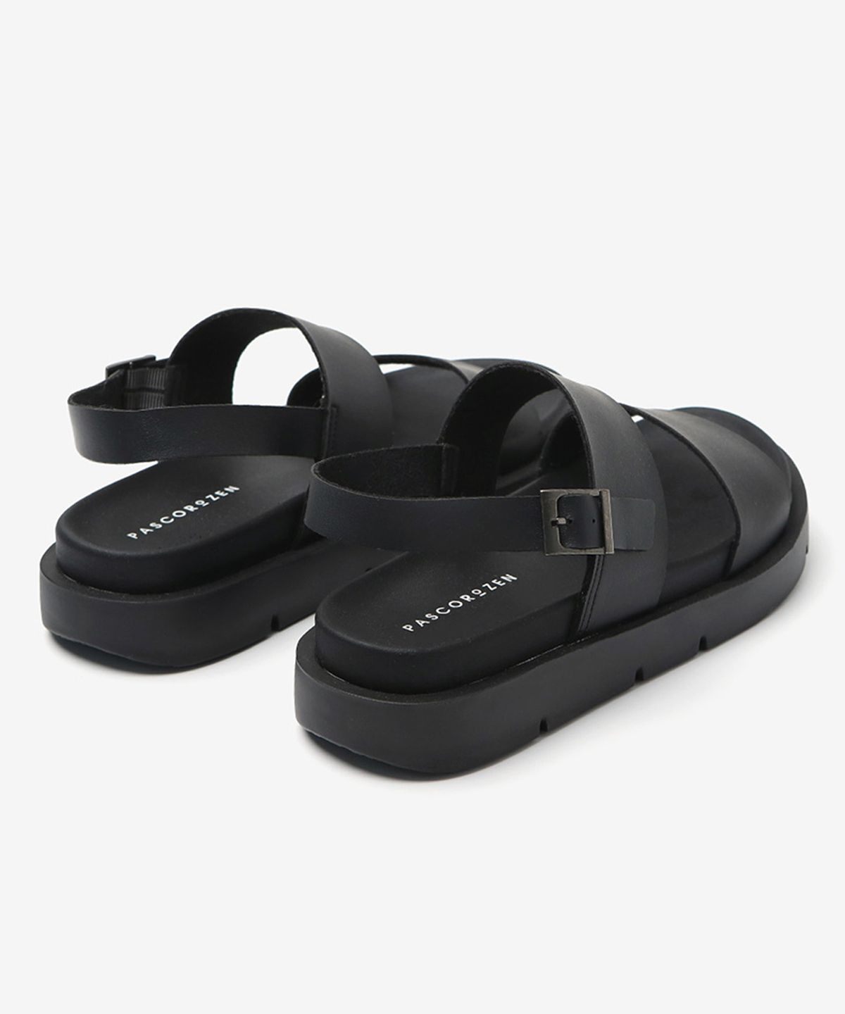 파스코로젠(PASCOROZEN) JC6607 에스더 스트랩 샌들 블랙